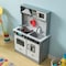 Gardenised Wooden Play Kitchen Toy, Light on Microwave, Cabinet, Sound Electronic Stove, Ages 3+ QI004208 - alternate 4